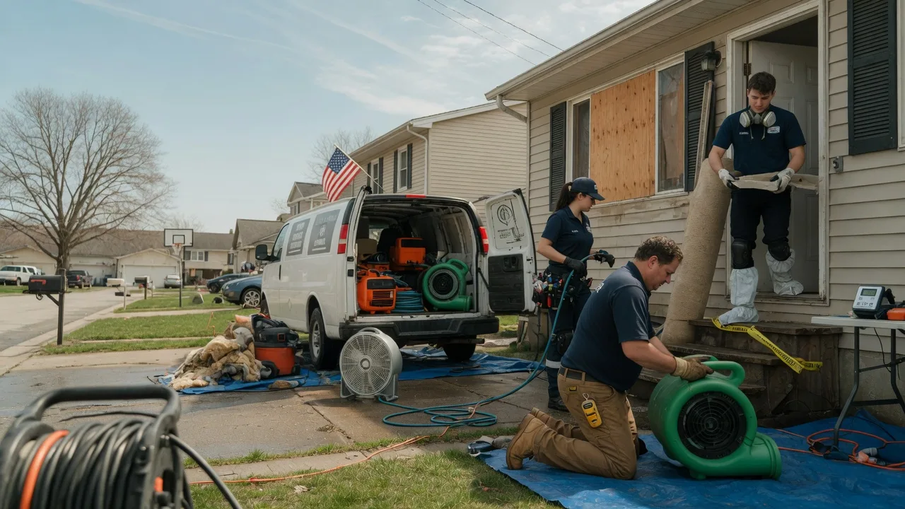 Water Damage Restoration in Houston, MN near me